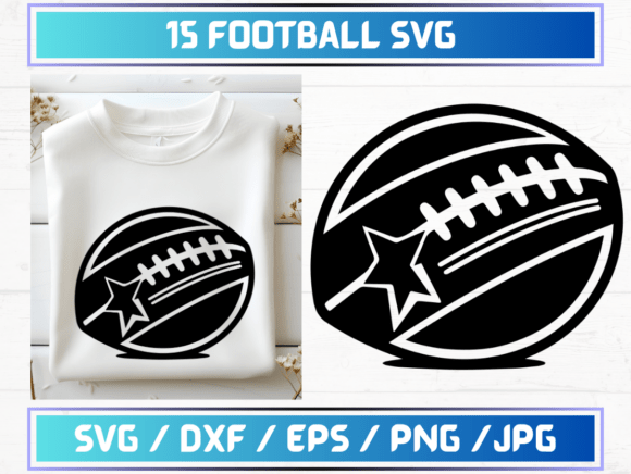 15 Football SVG Files Graphics Review