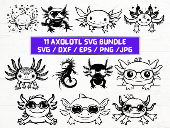 Axolotl SVG Bundle: A Practical Review for Graphics and Crafts