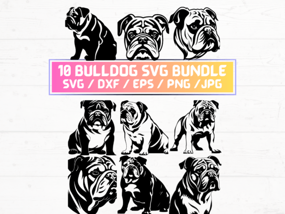 Bulldog Dog SVG File: A Designer’s Review for Graphics and Crafts Projects