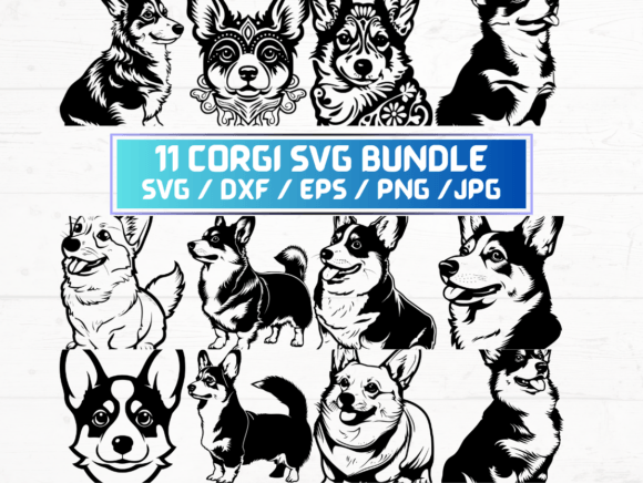 Corgi Svg Bundle: Graphics and Crafts for Sellers