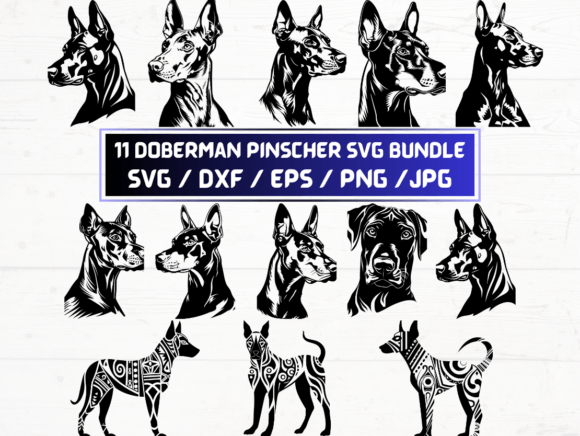 Doberman Pinscher Dog Svg File Graphics and Crafts Review