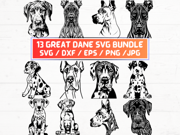 Great Dane Dog Svg Graphics and Crafts Review