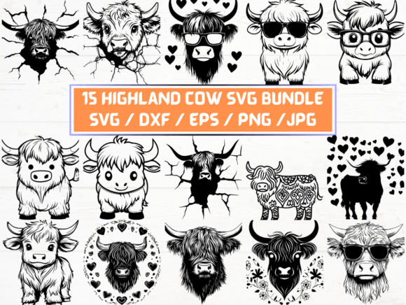 Highland Cow SVG File Graphics and Crafts Review