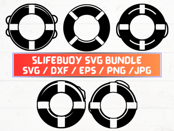 Lifebuoy SVG Graphics for Crafts & Content Publishing