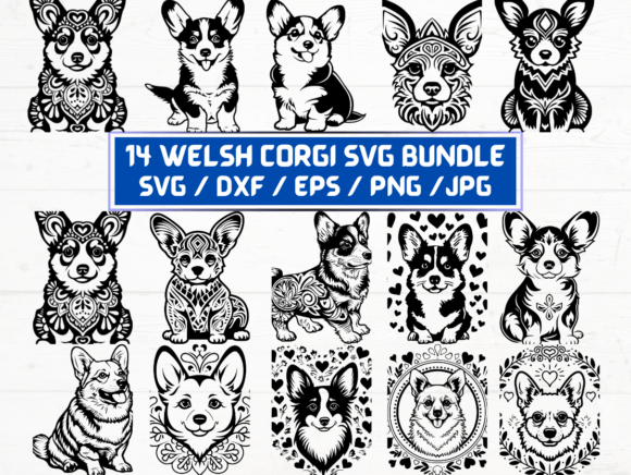 Welsh Corgi Dog Svg Bundle Review